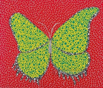  1988 Pintura Art%C3%ADstica - mariposa 1988 Yayoi Kusama japonés